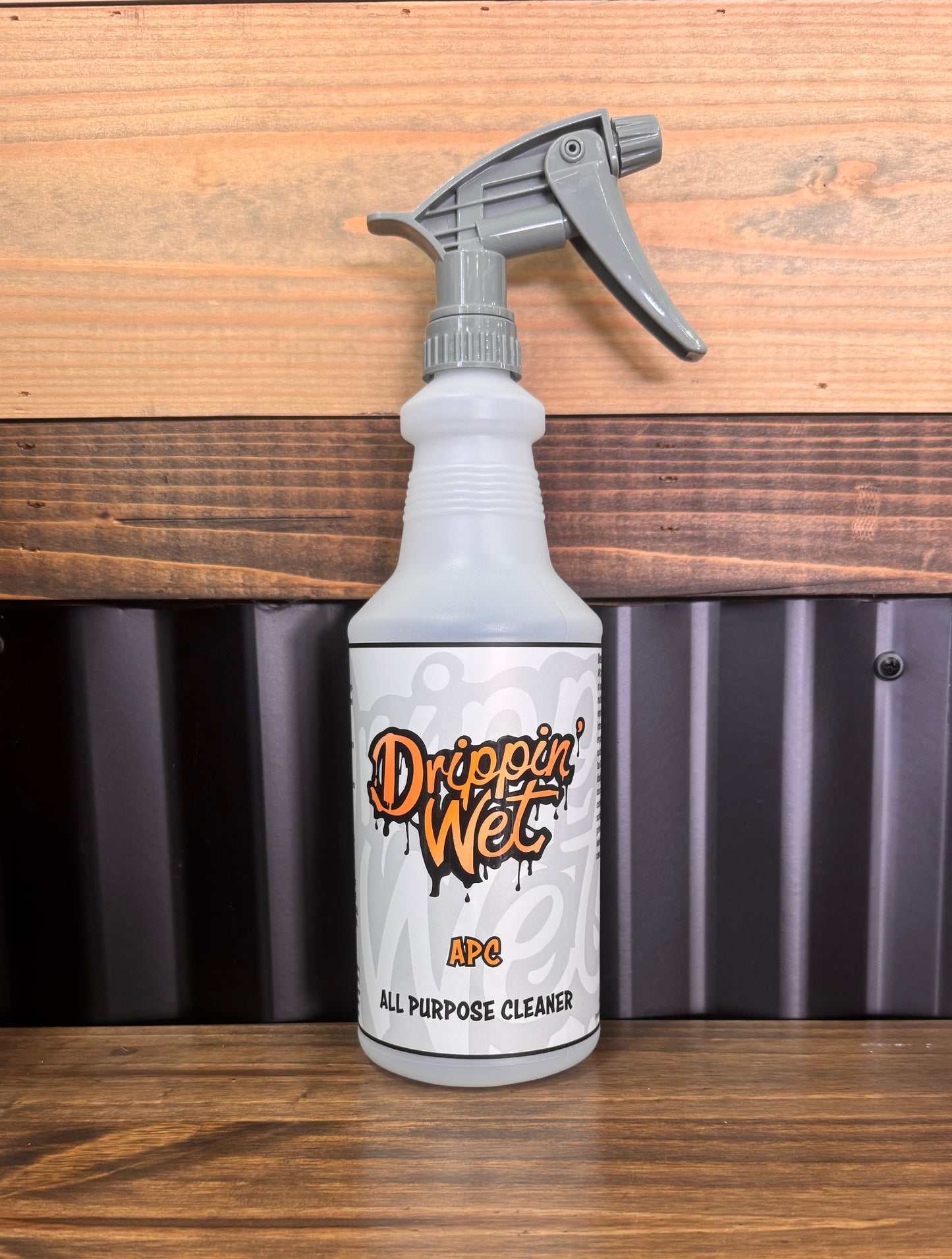 Spray Bottle w/ Chemical Sprayer and Label